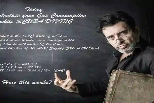 Gasverbrauch beim Gerätetauchen – Berechnung und Planung