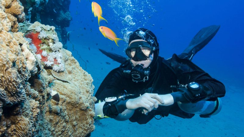 Sidemount Diver, Koh Chang, Thailand