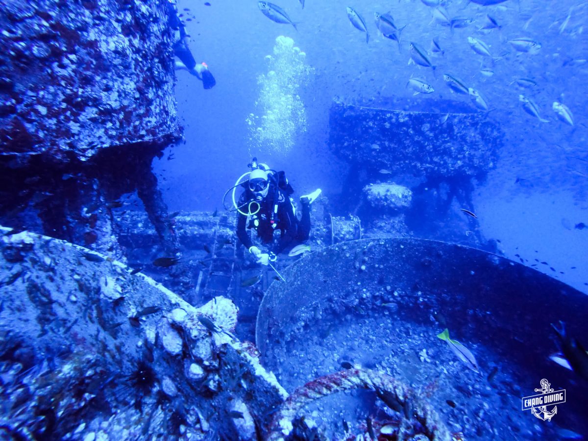 Wreck Diving Koh Chang Thailand